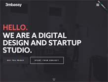 Tablet Screenshot of 3mbassy.com